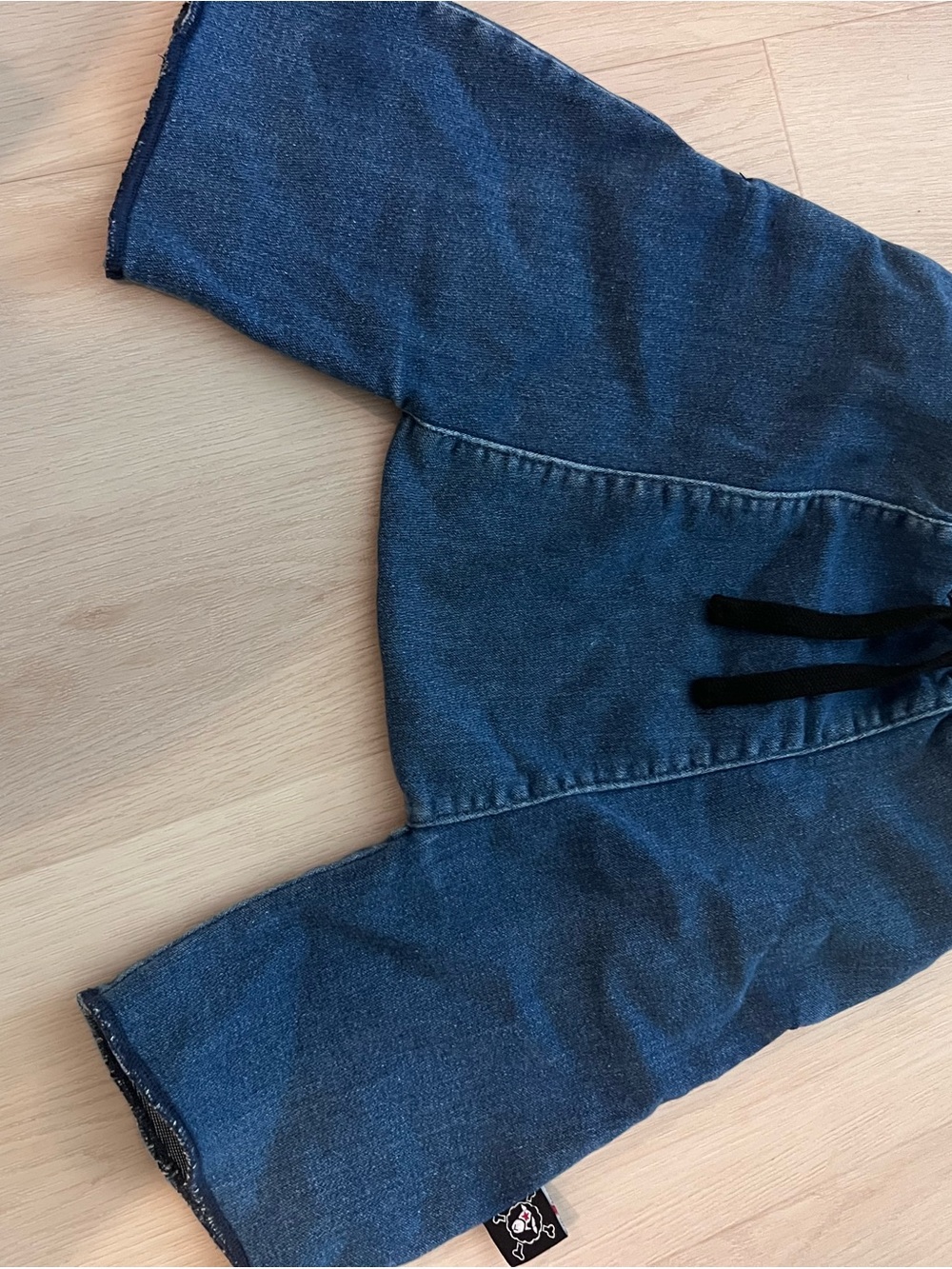 nununu Dark Blue Denim-Short Kids